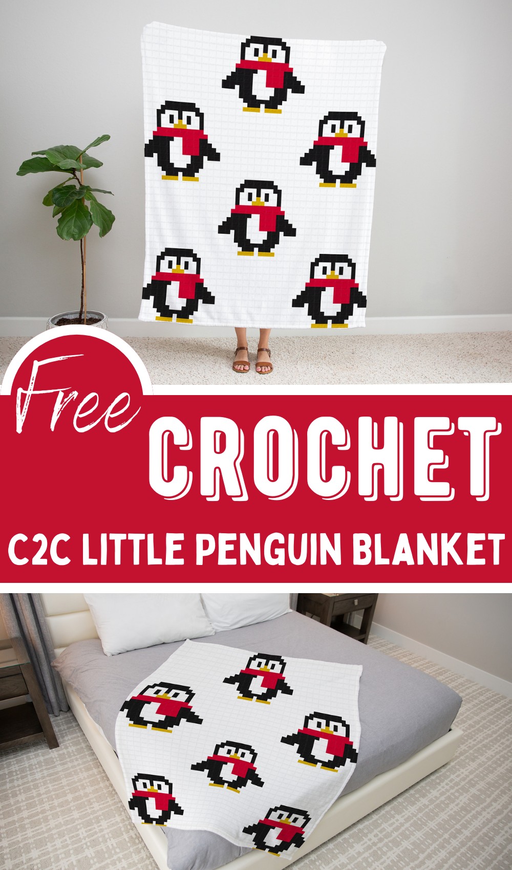 C2c Little Penguin Blanket