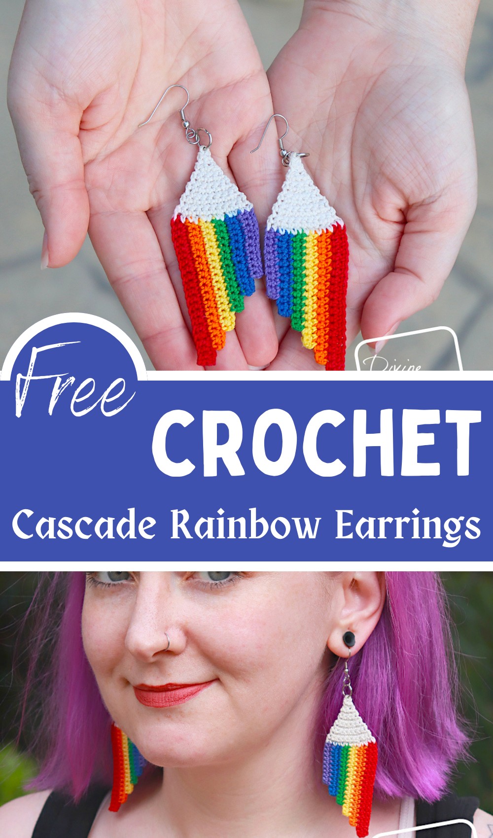 Cascade Rainbow Earrings