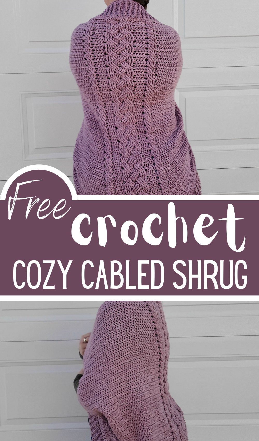 Cozy Cabled Shrug