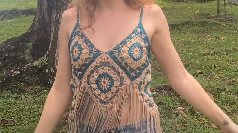 Crochet Boho Top