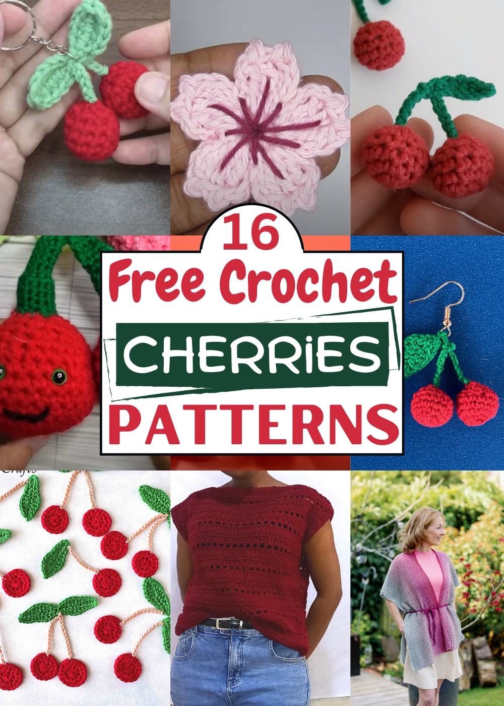 Crochet Cherries Patterns 1