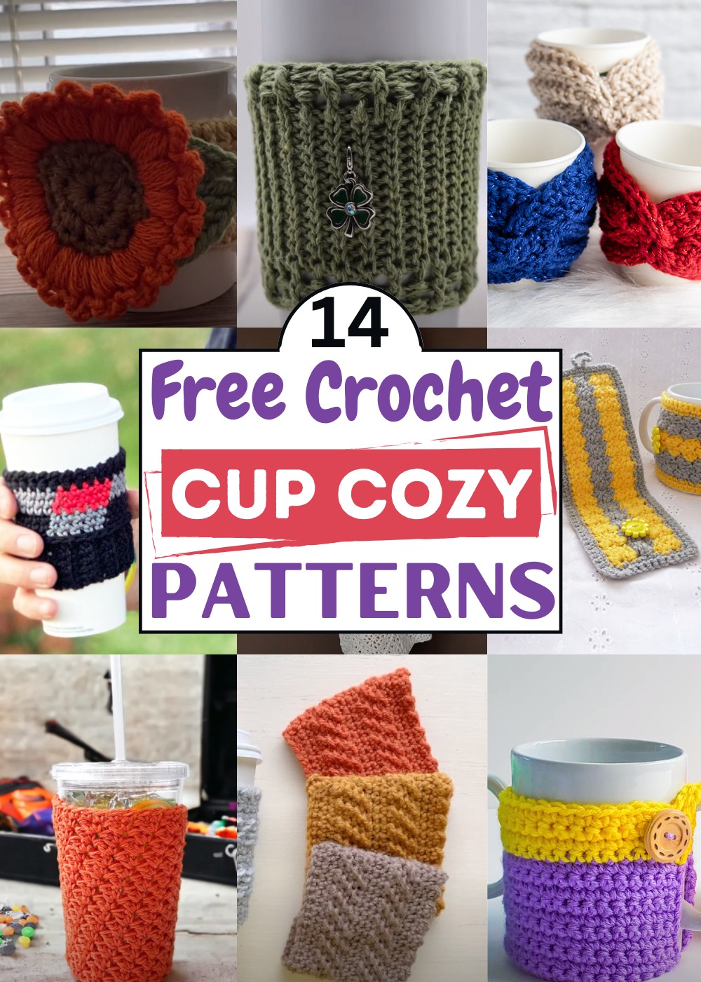 Crochet Cup Cozy Patterns