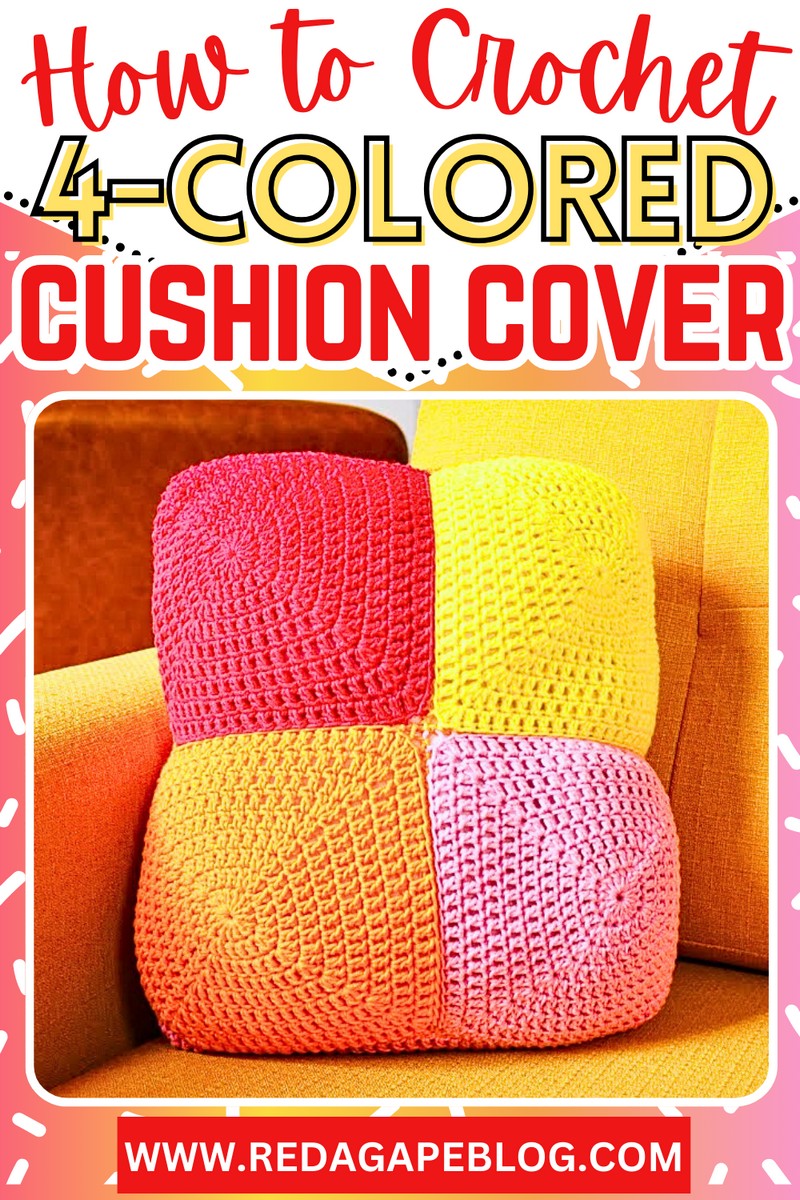 Crochet Cushion Cover For Beginners