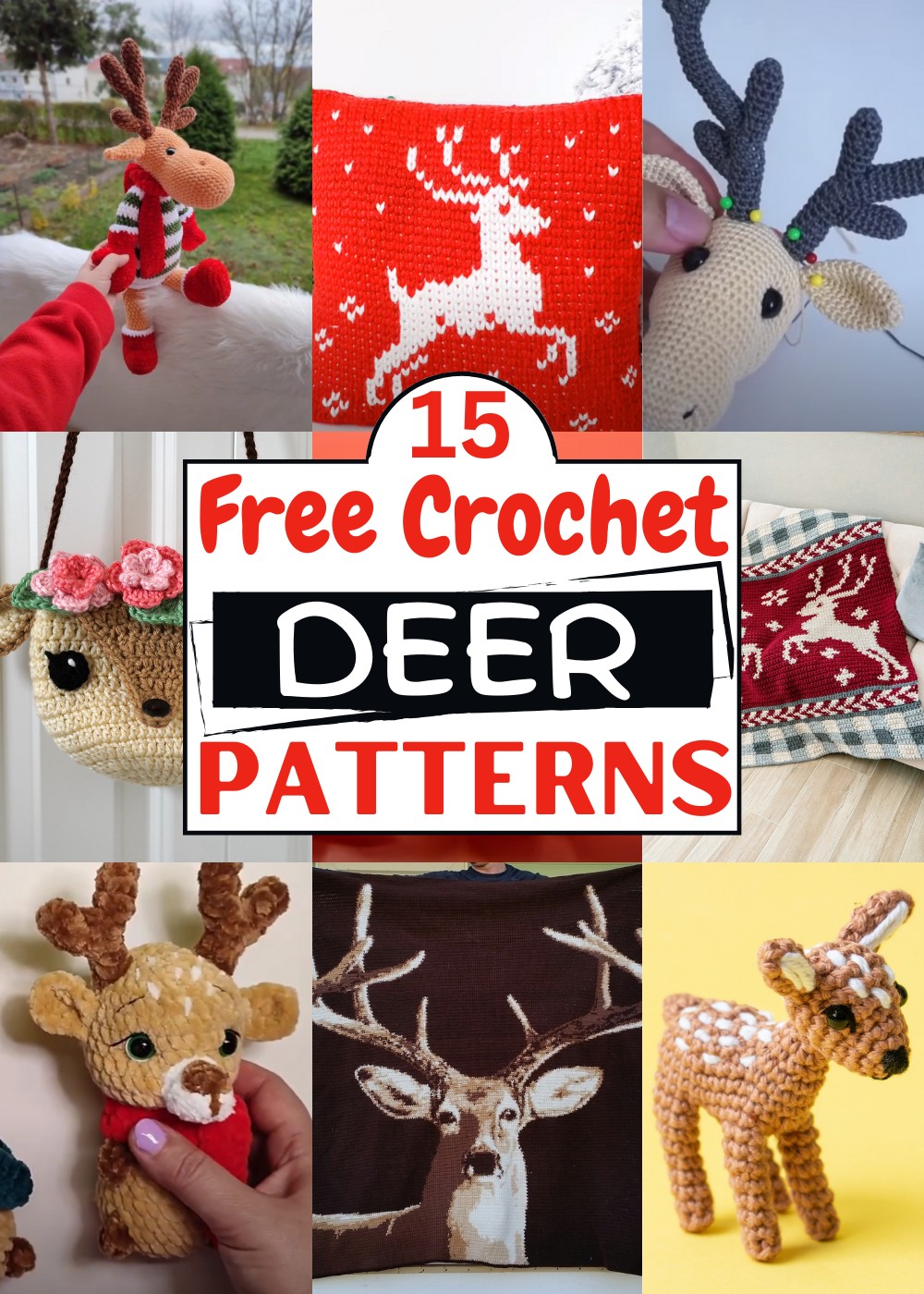 Crochet Deer Patterns 1