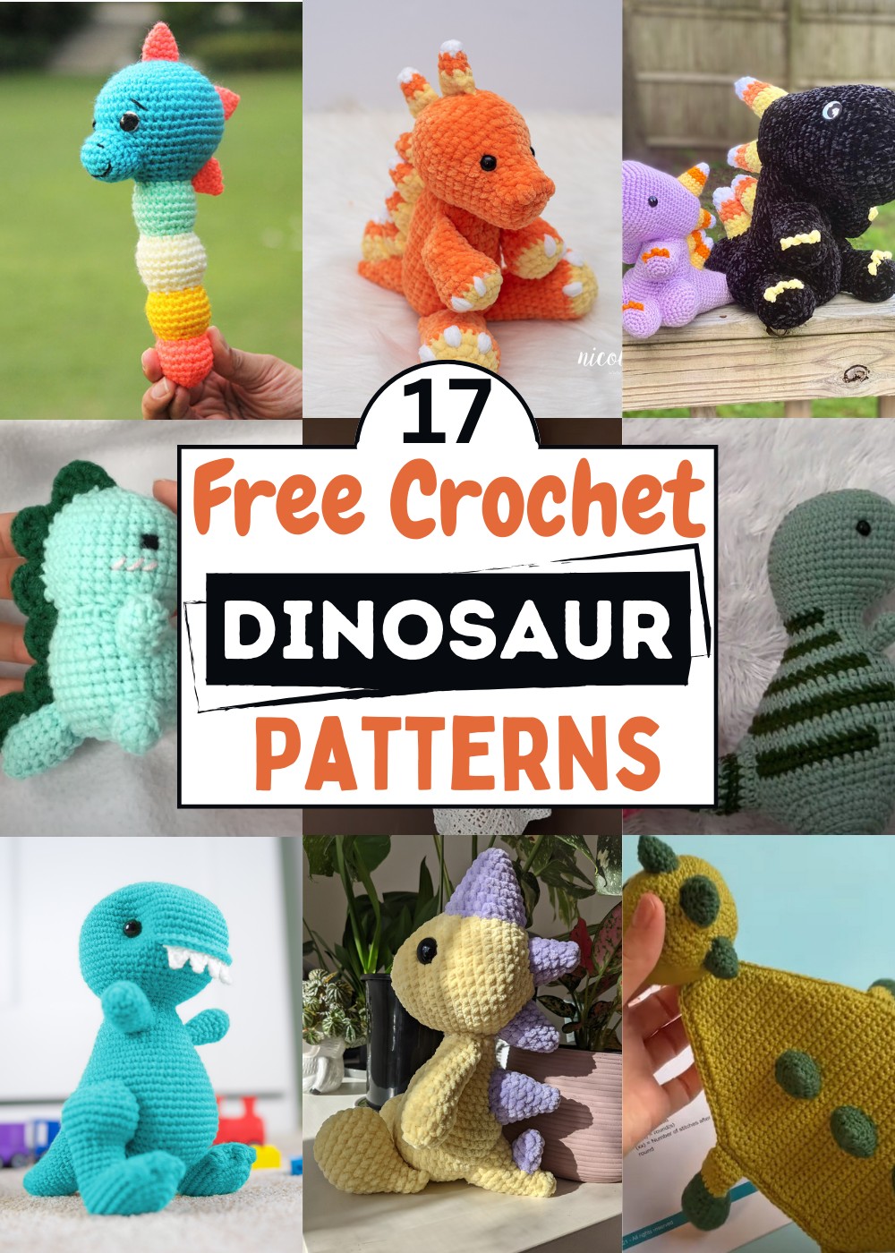 Crochet Dinosaur Patterns