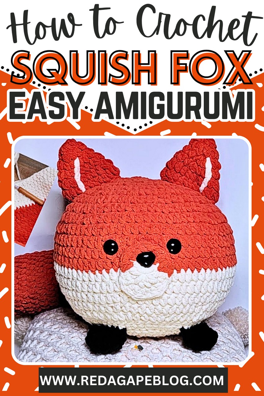 Crochet Fox squish 