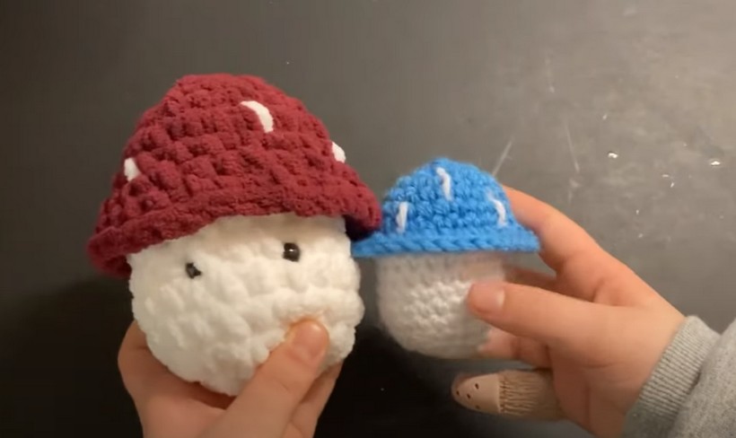 Crochet Mushroom Boi