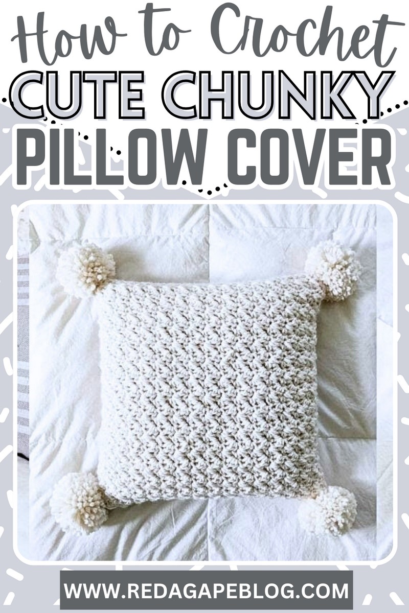 Crochet Pillow Cover For Beginners
