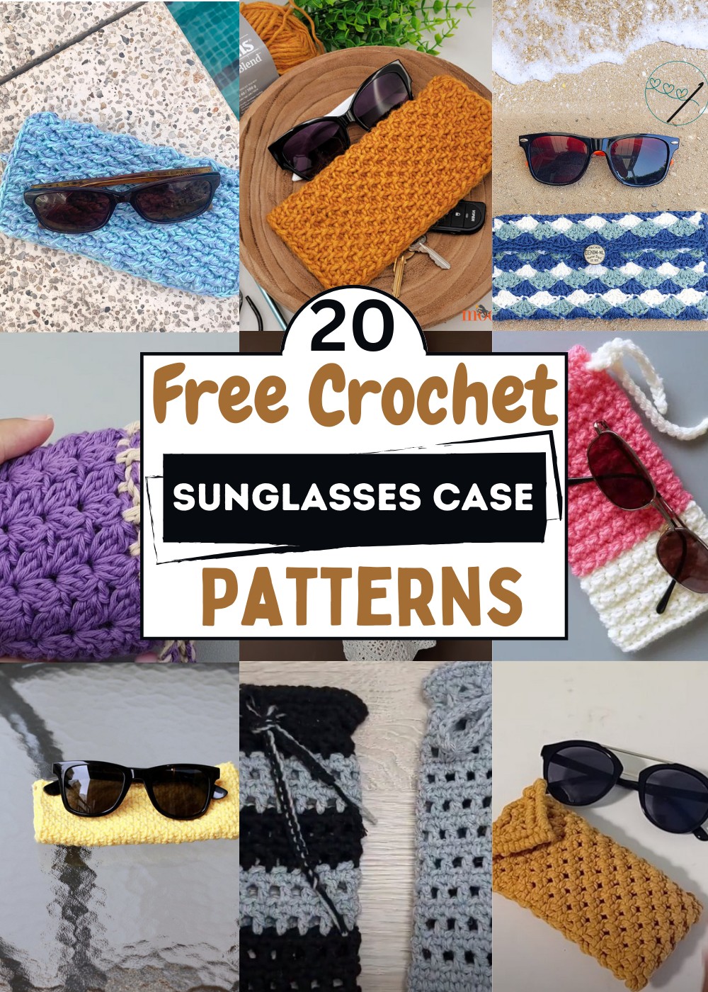 Crochet Sunglasses Case Patterns