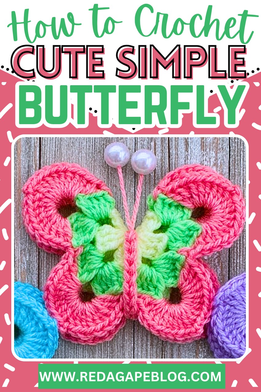 Crochet Sweet Simple Butterfly