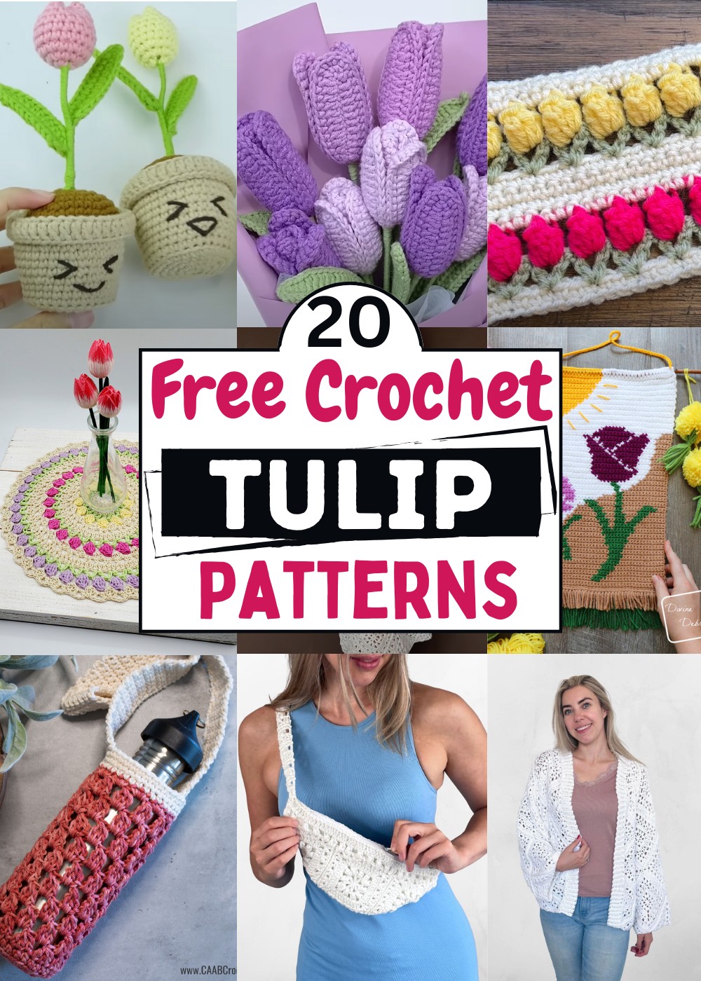 Crochet Tulip Patterns 1