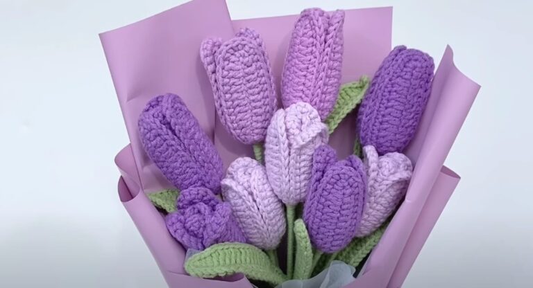 20 Crochet Tulip Patterns For True Flower Lovers!