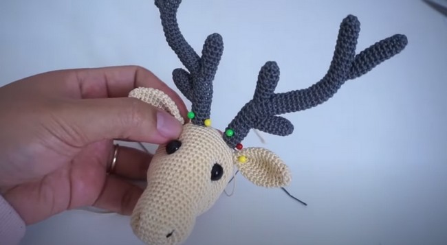 Deer Head Crochet Pattern