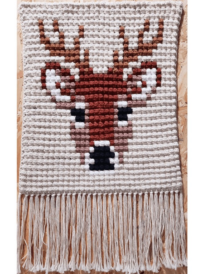 Deer Stag Wall Hanging