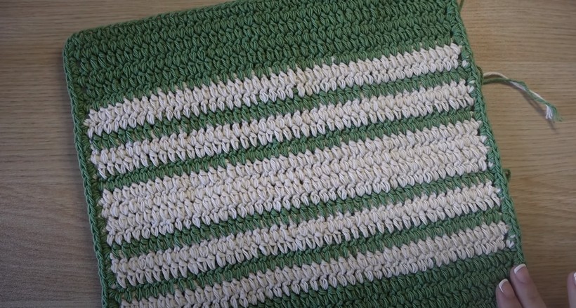 Easy Crochet Dishcloth Pattern