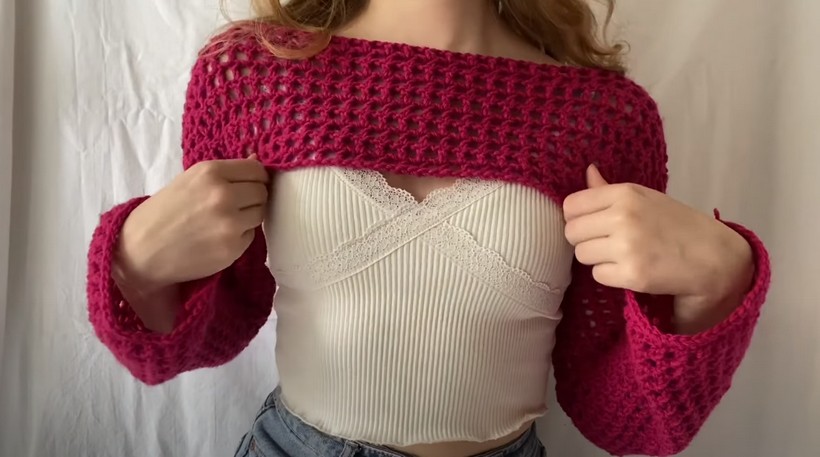 Easy Crochet Shrug