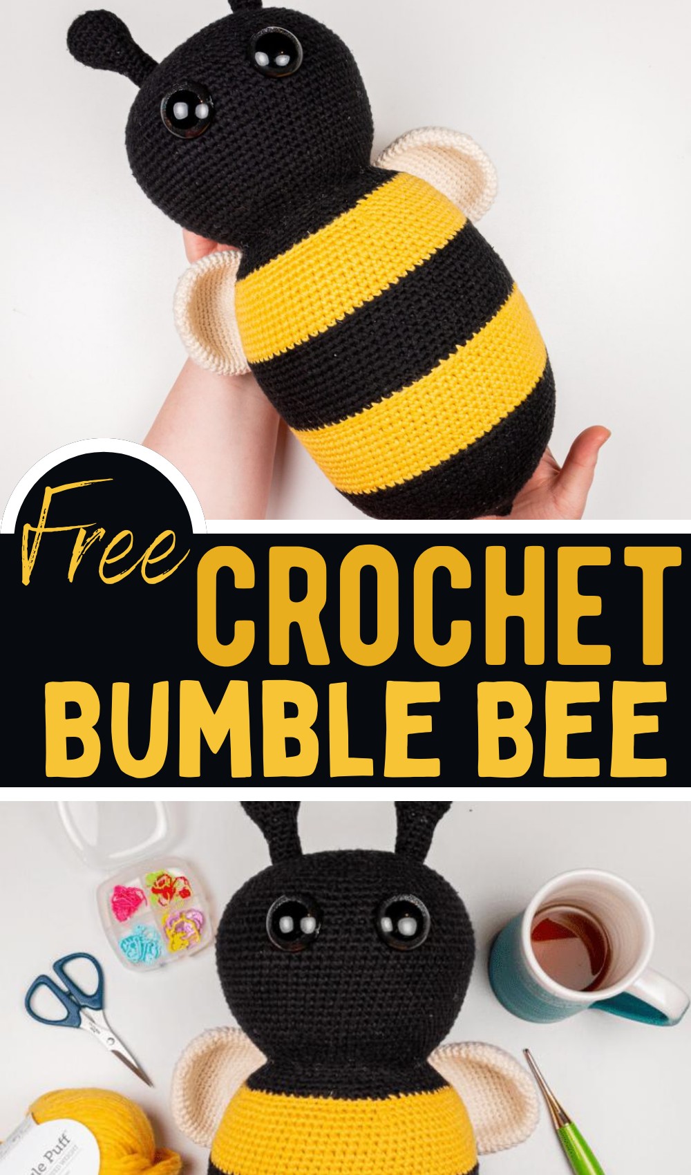 Free Crochet Bumble Bee Pattern