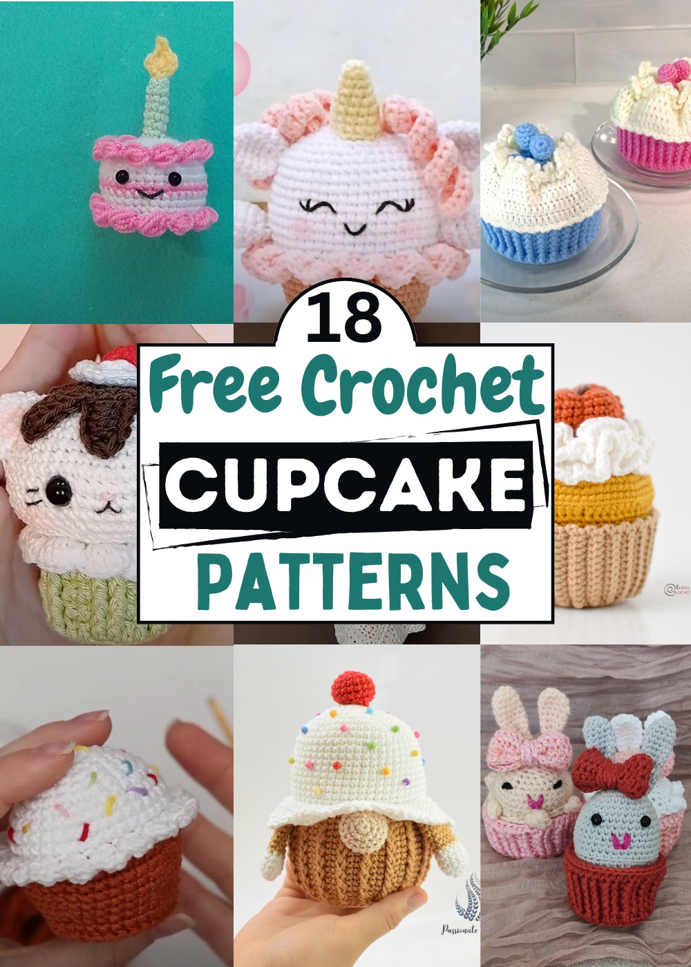 Free Crochet Cupcake Patterns