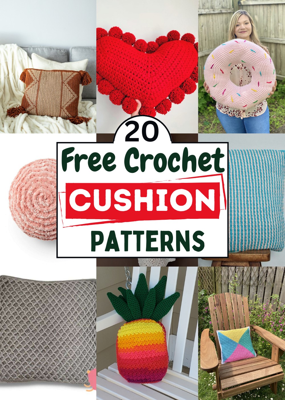 Free Crochet Cushion Patterns