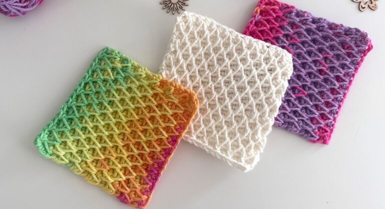 15 Free Crochet Honeycomb Patterns To Stylize Handmade Items!