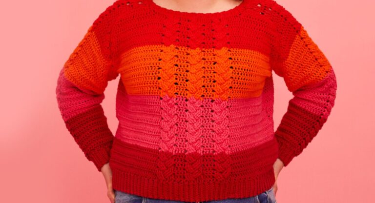 15 Free Crochet Jumper Patterns To Stay Warm & Cozy!