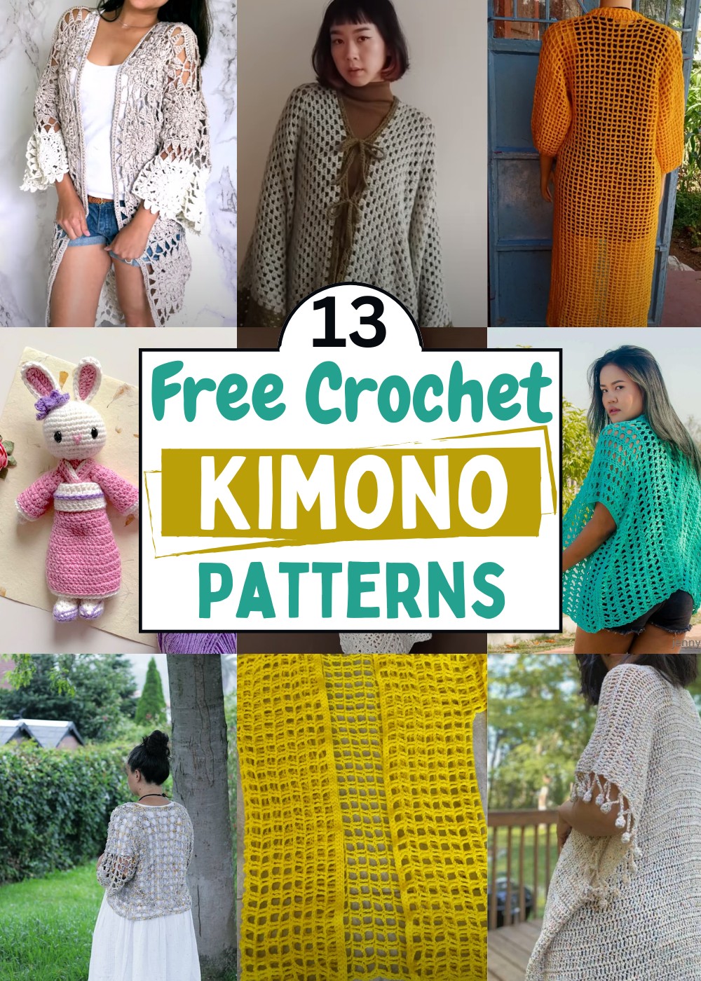 Free Crochet Kimono Patterns 1