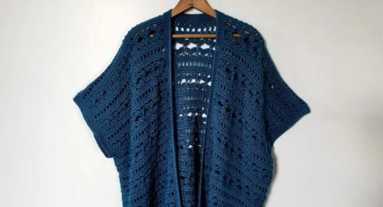 13 Free Crochet Kimono Patterns For Beginners