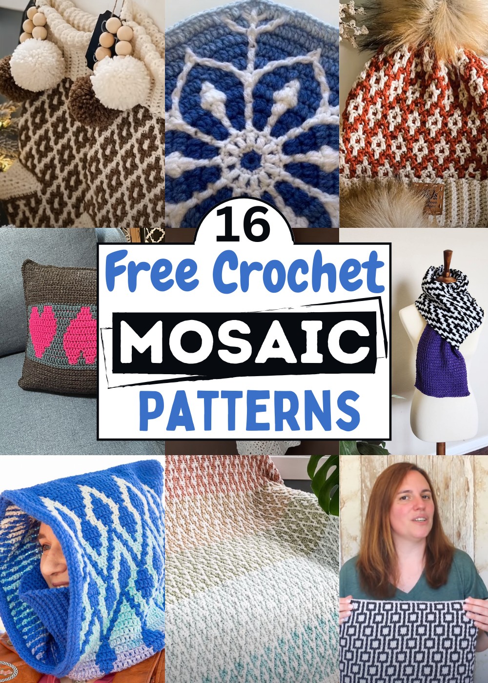 Free Crochet Mosaic Patterns 1