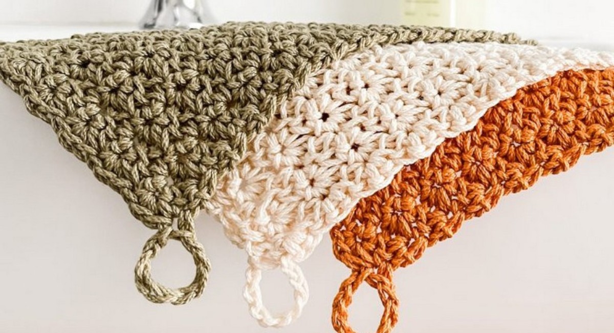 Free Crochet Washcloths Patterns