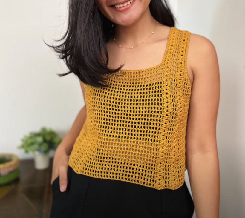 How To Crochet An Easy Top