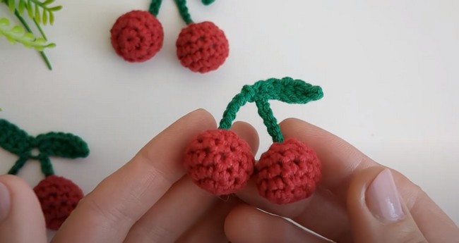 How To Crochet Cherries