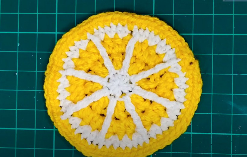 How To Crochet Lemon Slice