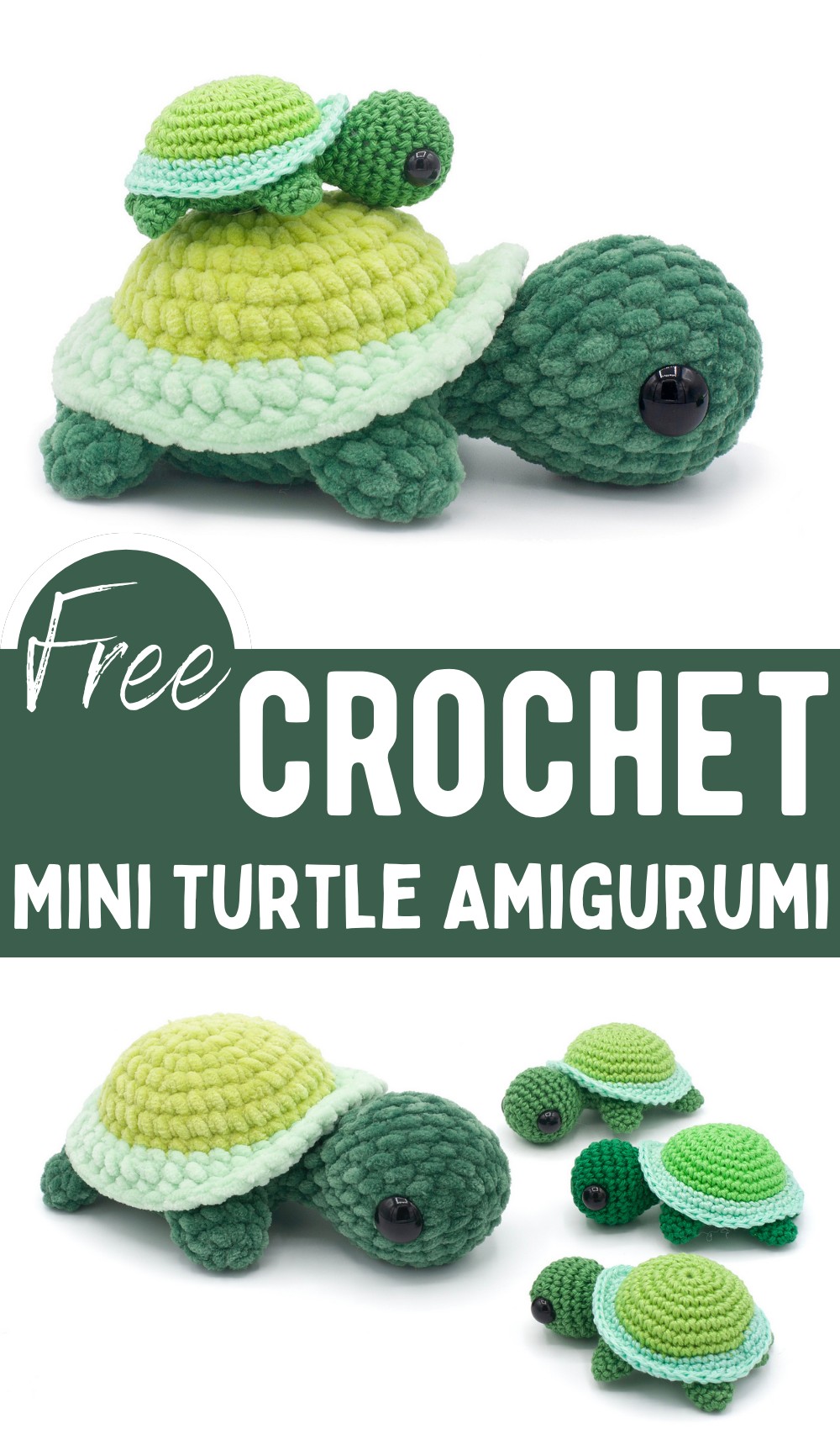 Mini Turtle Amigurumi