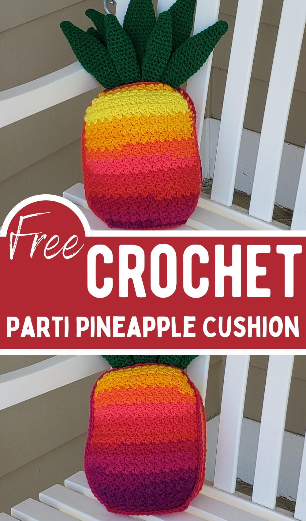 Parti Pineapple Cushion