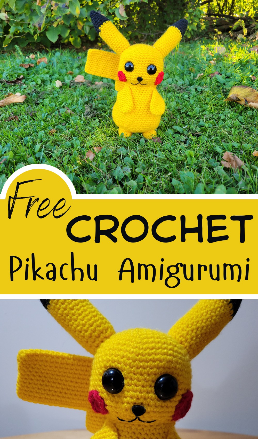 Pikachu Amigurumi