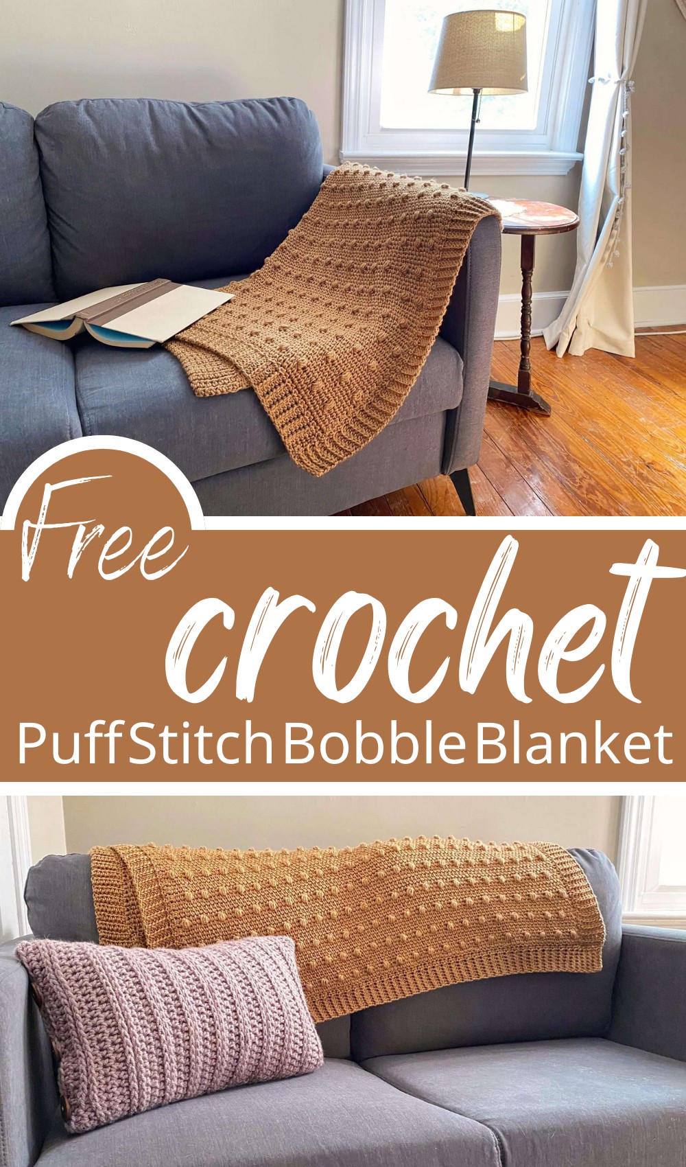 Puff Stitch Bobble Blanket