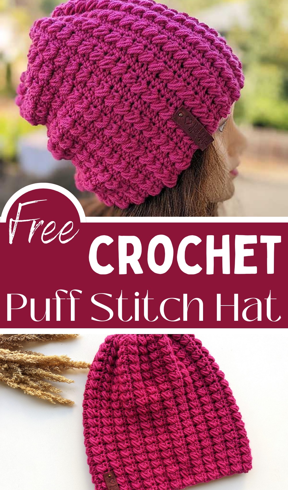 Puff Stitch Hat