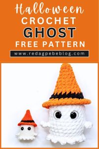 22 Free Crochet Ghost Patterns For Halloween - Red Agape Blog