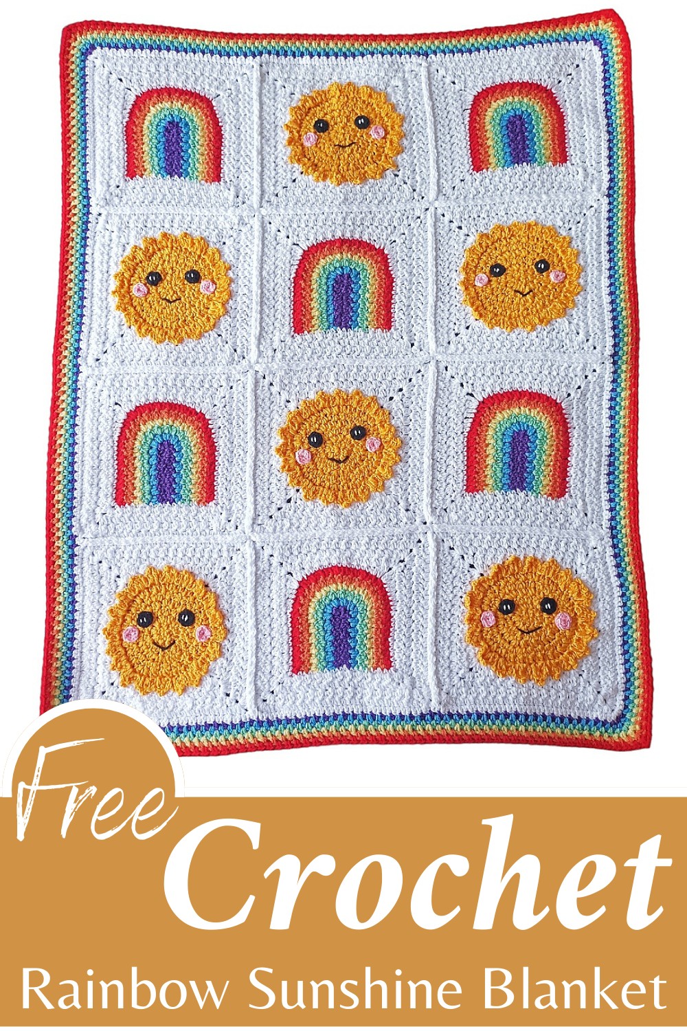 Rainbow Sunshine Blanket