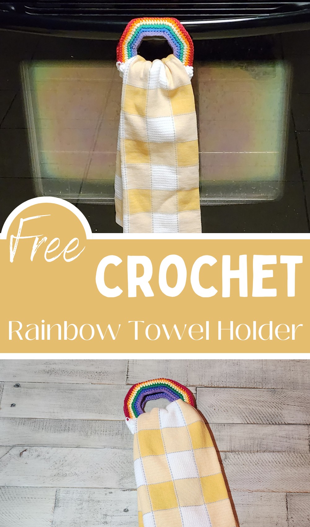 Rainbow Towel Holder