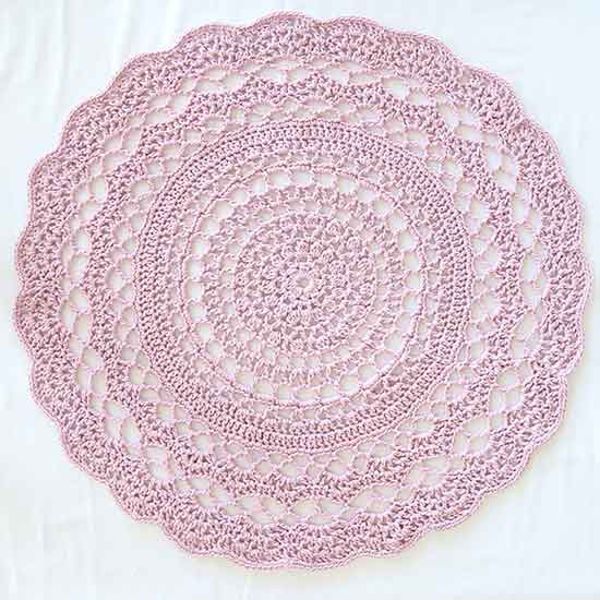 How To Crochet Chunky Rug Pattern 