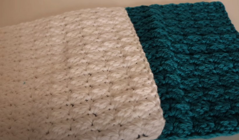 Sedge Stitch Dishcloth