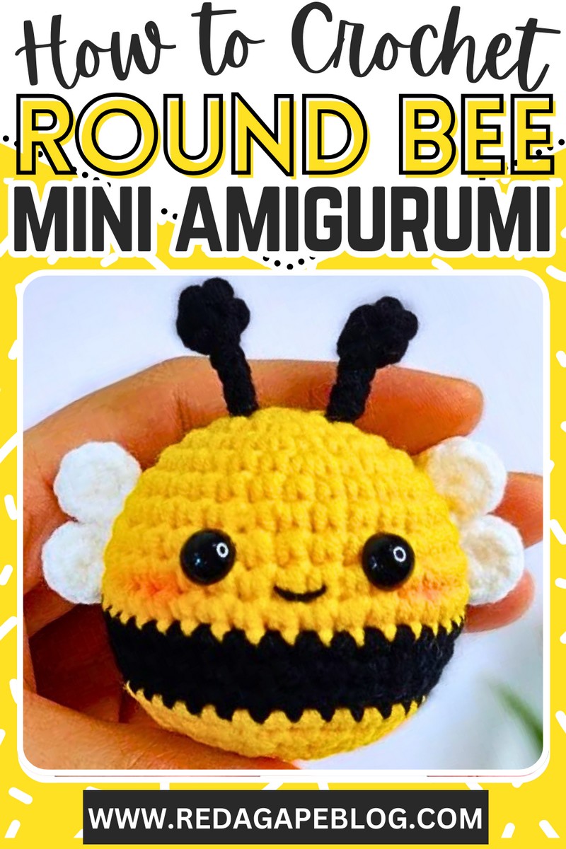 Super Easy Amigurumi Bee 
