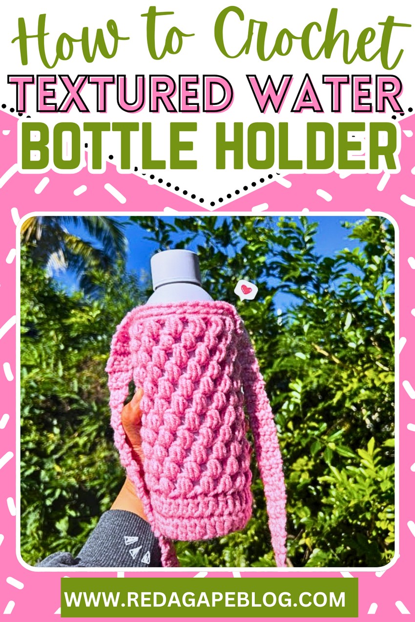 TEXTURED Water Bottle Holder