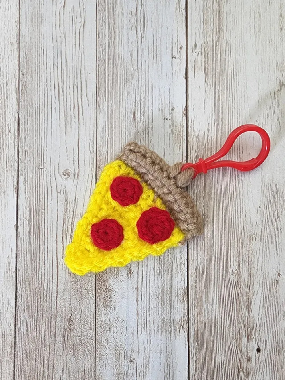 Tph Pizza Slice Keychain