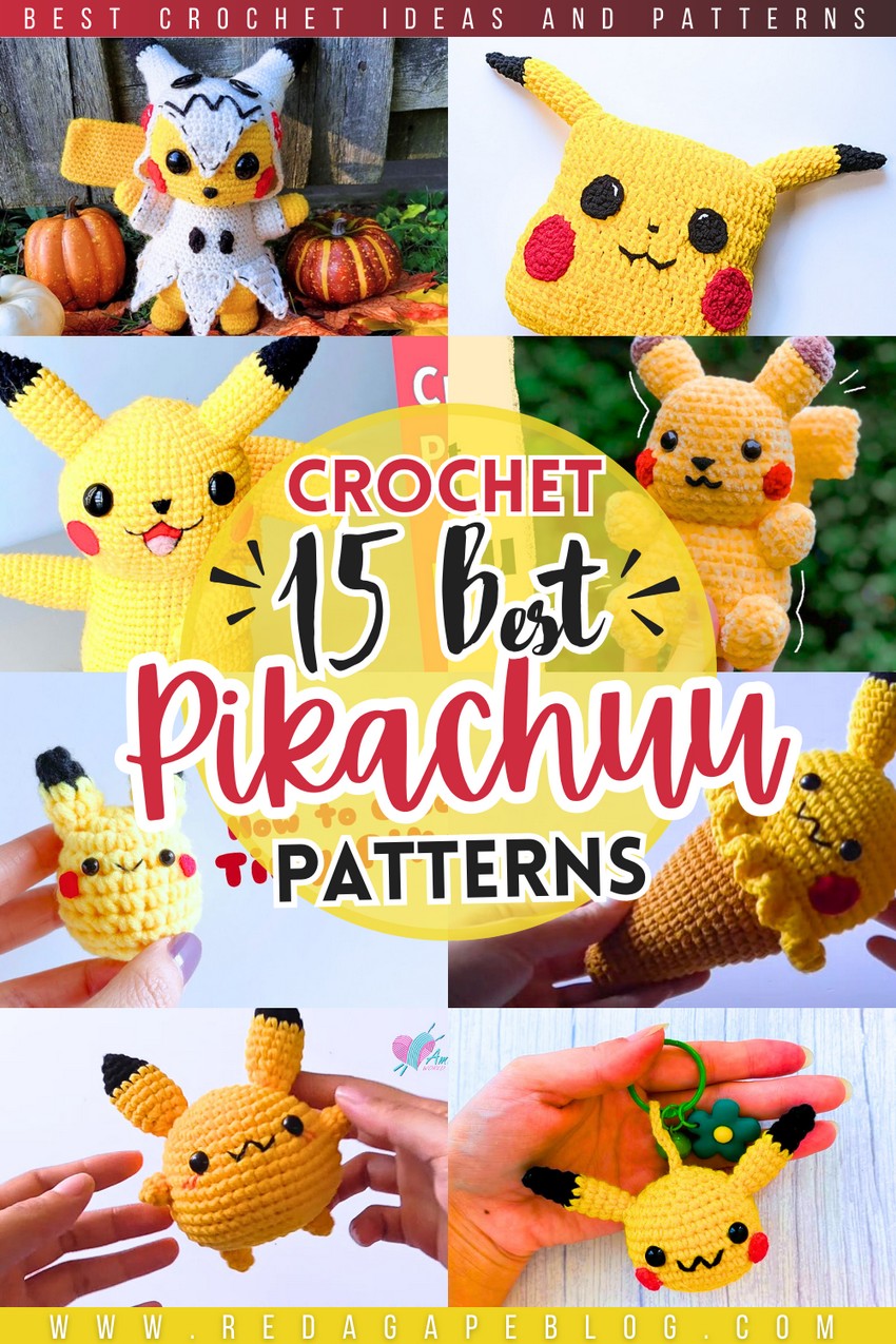 crochet pikachu patterns