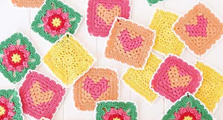 Basic Crochet Granny Square Tutorial For Beginners