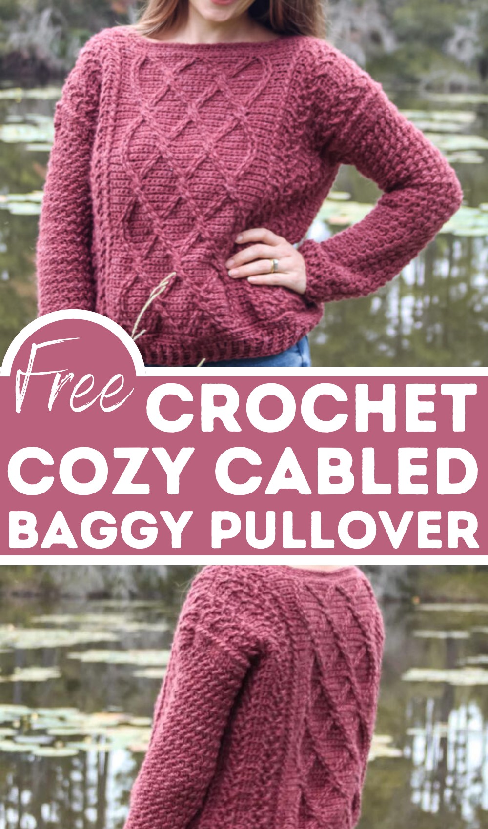 Cozy Cabled Baggy Pullover