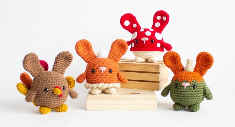 10 Crochet Thanksgiving Patterns For Toys, Decor & Food