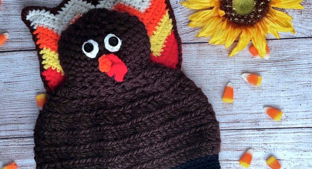 Crochet Turkey Hat Pattern 1